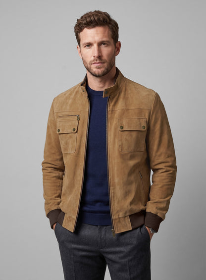 Suede Leather Jacket # 94