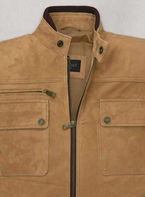 Suede Leather Jacket # 94 - LeatherCult