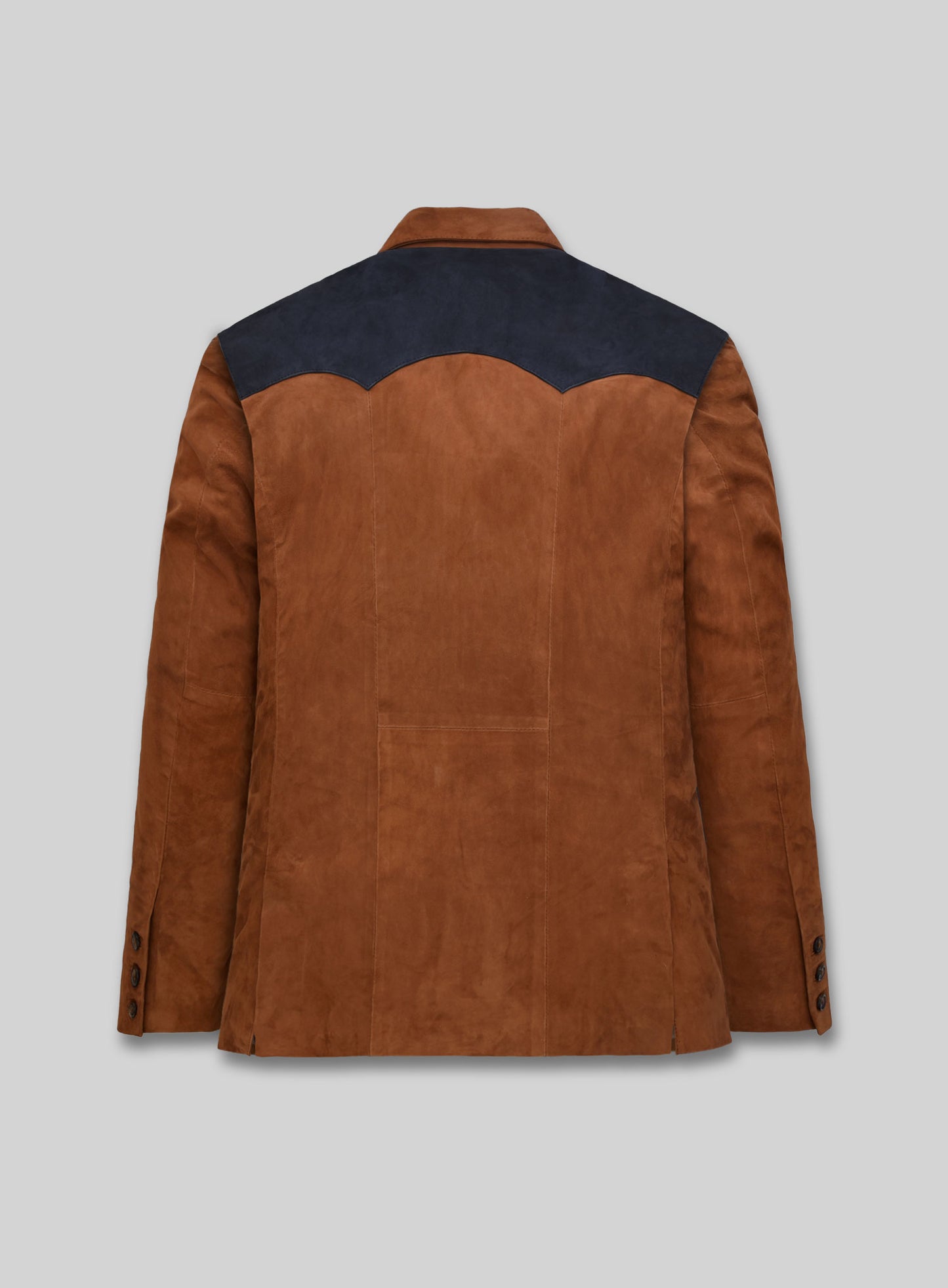 Suede Western Leather Blazer