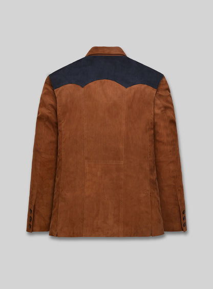 Suede Western Leather Blazer