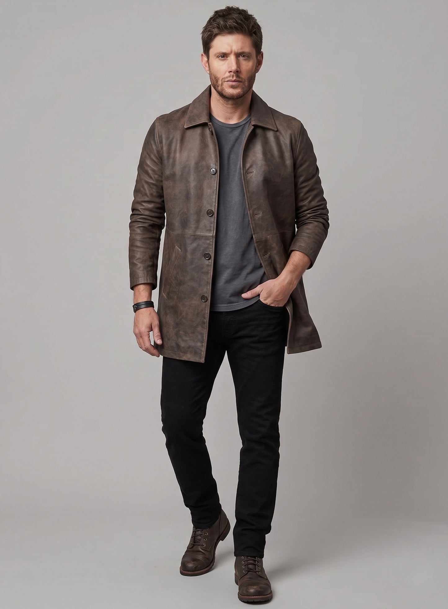 Supernatural Dean Winchester Leather Trench Coat