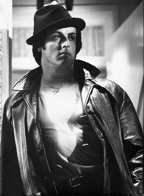 Sylvester Stallone Rocky 2 Leather Trench Coat - LeatherCult