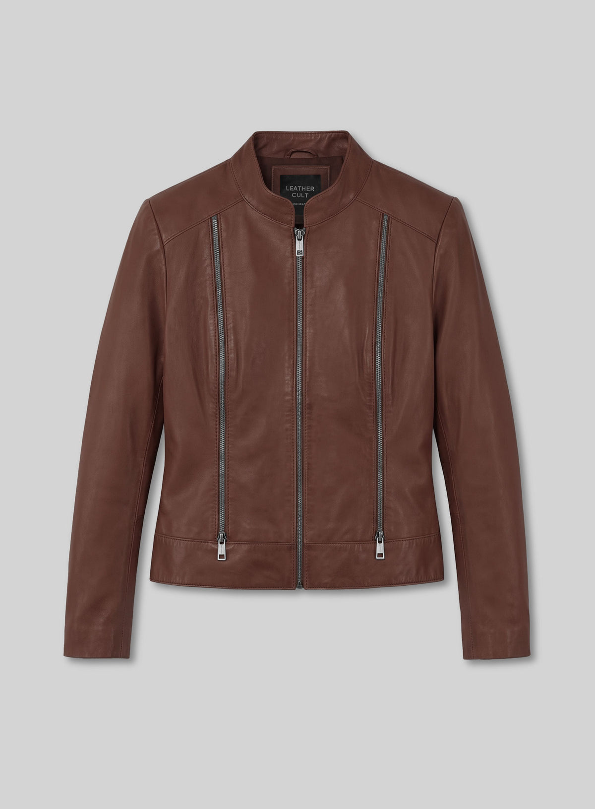 Tan Leather Jacket # 230