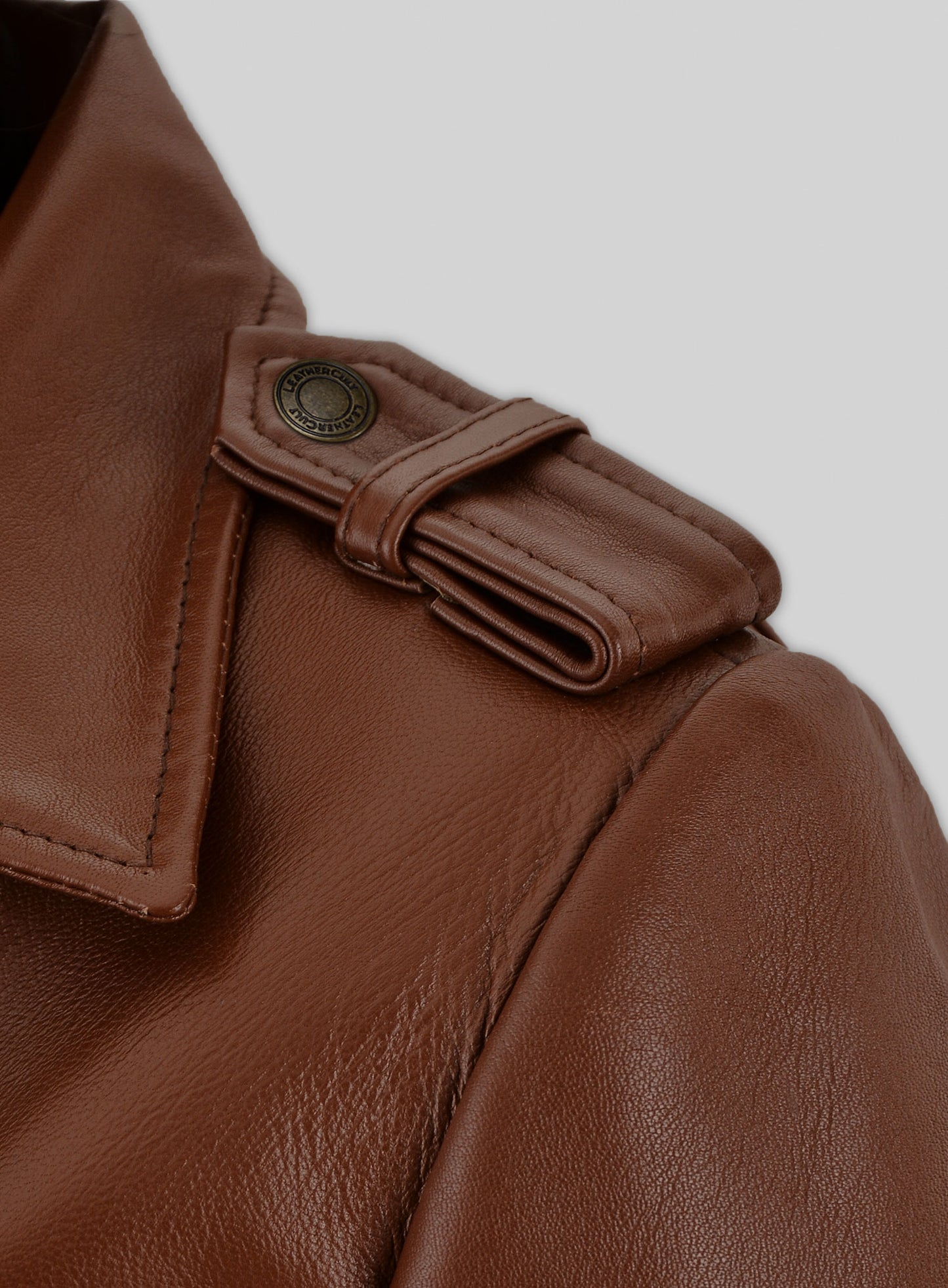 Tan Brown Jennifer Aniston Leather Jacket