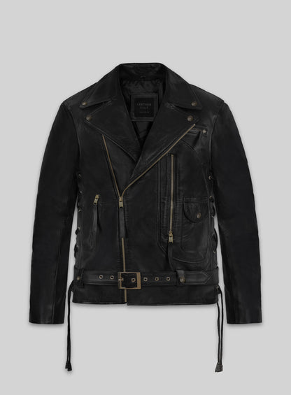 Terminator 2 Arnold Schwarzenegger Leather Jacket