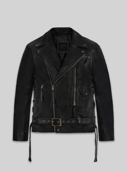 Terminator 2 Arnold Schwarzenegger Leather Jacket