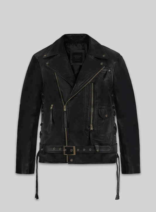 Terminator 2 Arnold Schwarzenegger Leather Jacket