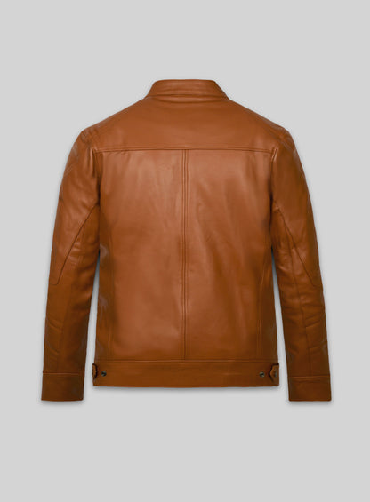 Terrain Brown Leather Jacket # 655