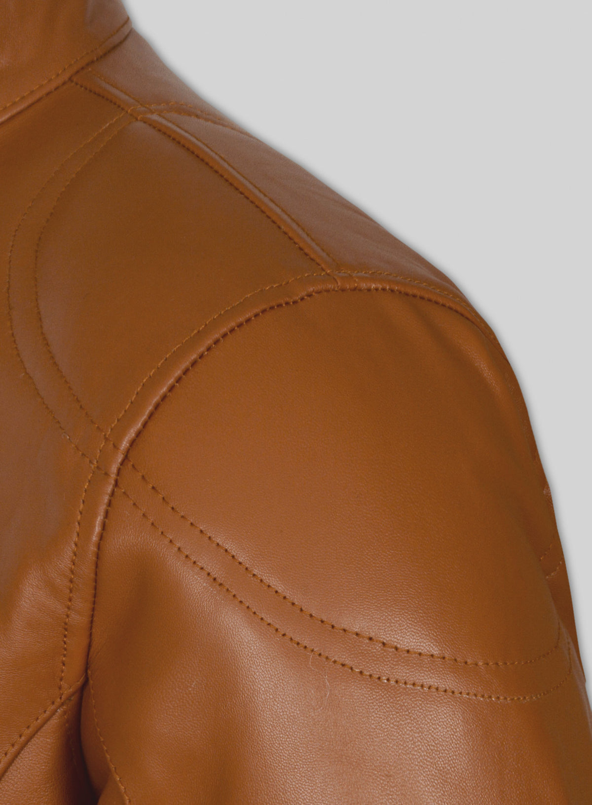 Terrain Brown Leather Jacket # 655