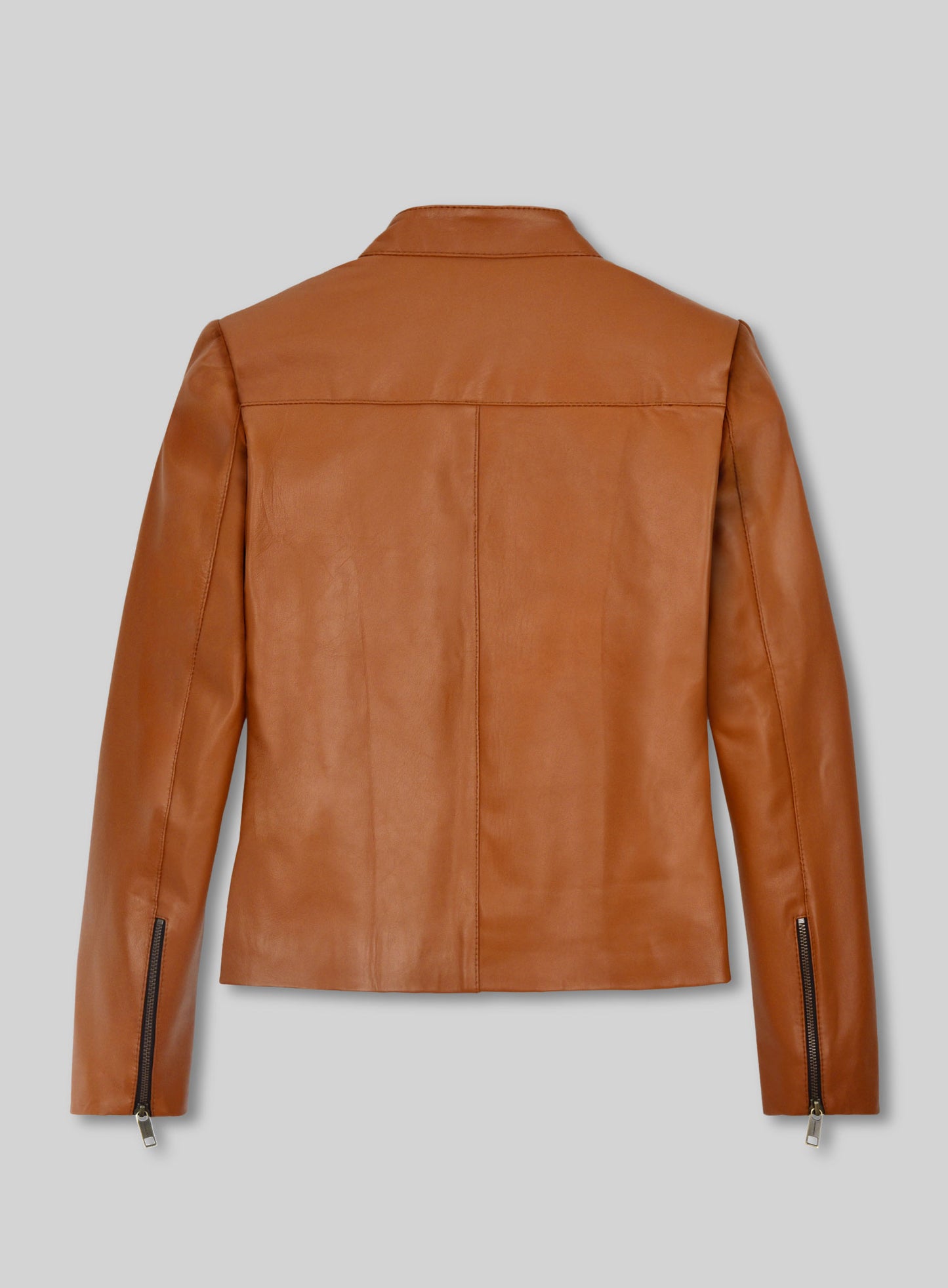 Terrain Brown Ellen Pompeo Leather Jacket #1