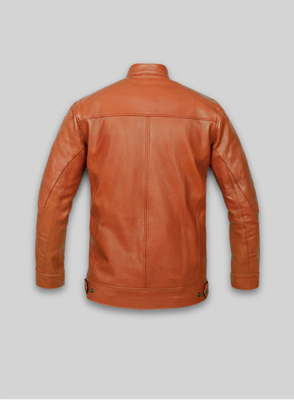 Terrain Brown Leather Jacket # 655