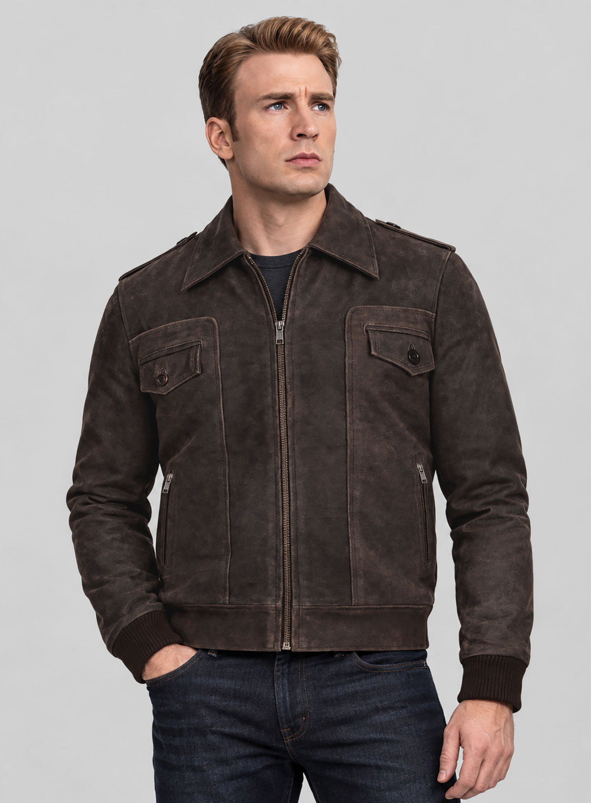 The Avengers Steve Rogers (Chris Evans ) Jacket
