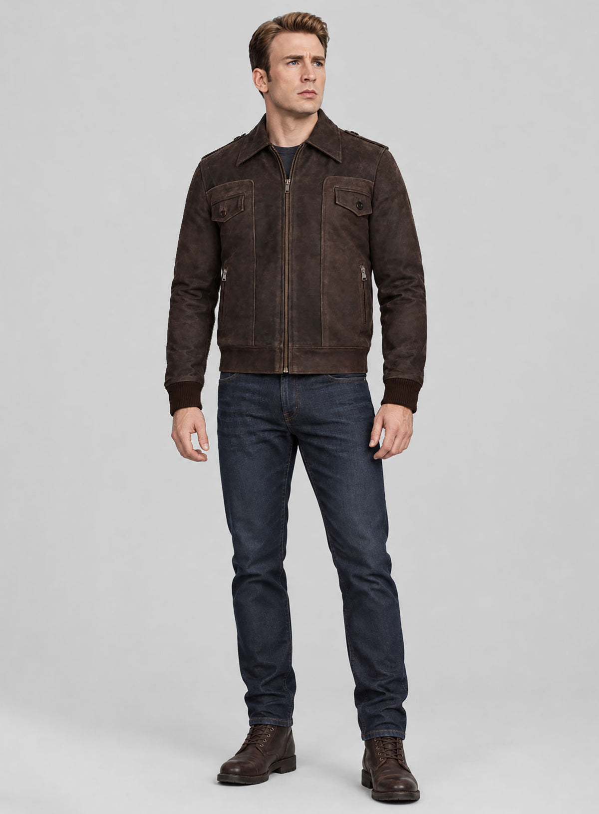 The Avengers Steve Rogers (Chris Evans ) Jacket