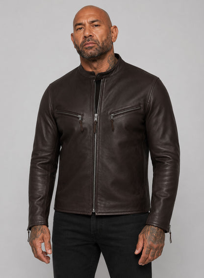 The Wrecking Crew Dave Bautista Leather Jacket
