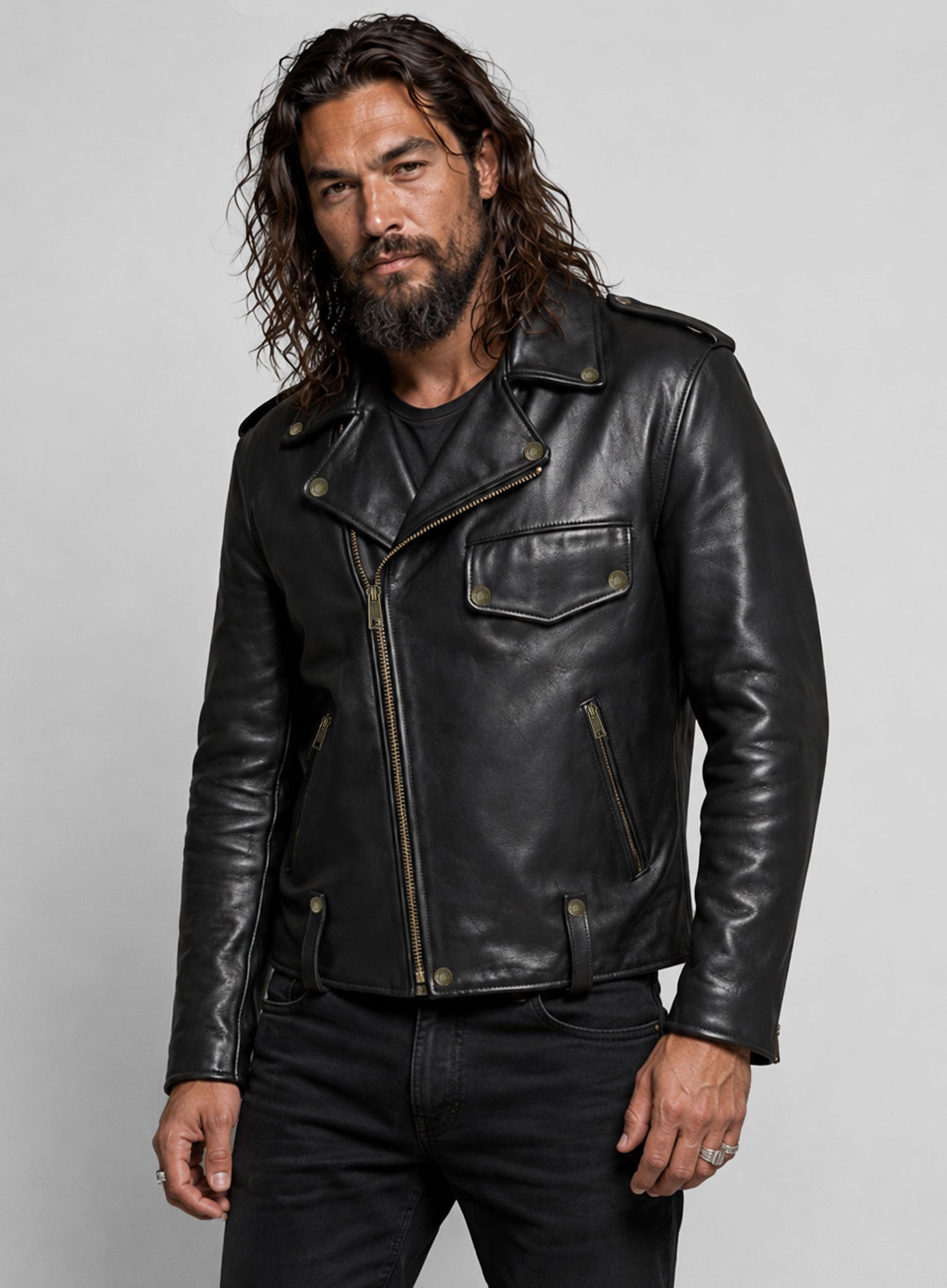 The Wrecking Crew Jason Momoa Leather Jacket