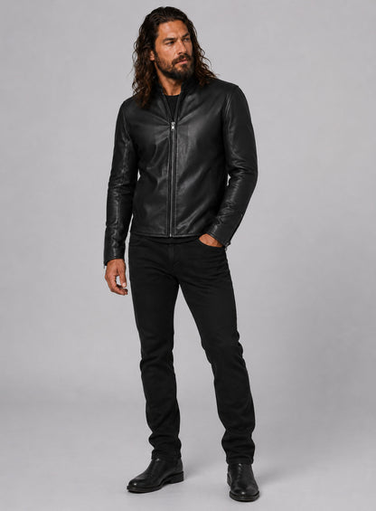 The Wrecking Crew Jason Momoa Leather Jacket # 1