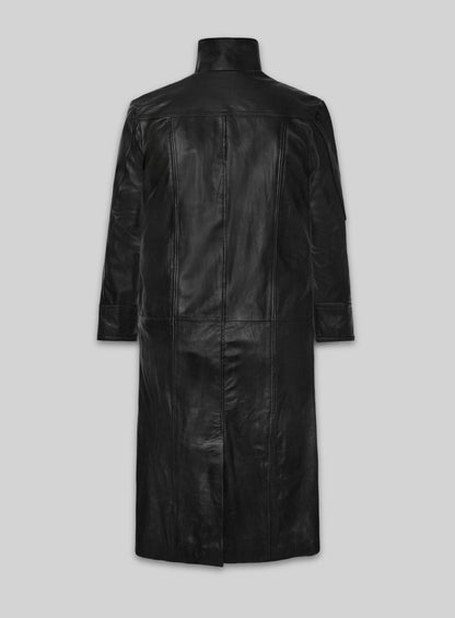 The Avengers Nick Fury Leather Trench Coat