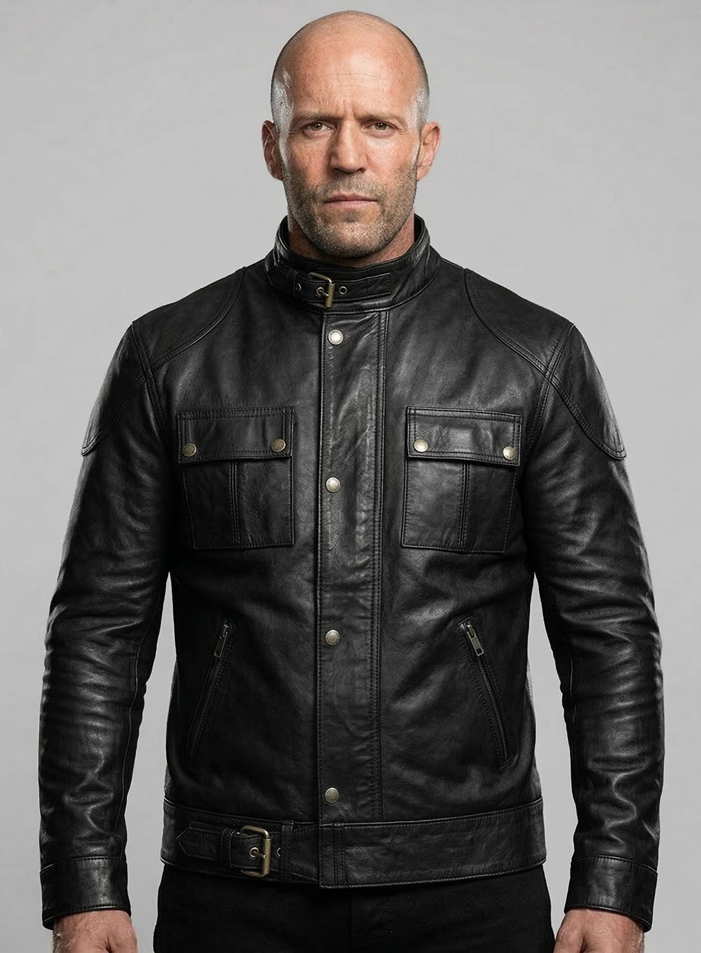 The Expendables Lee Christmas Leather Jacket