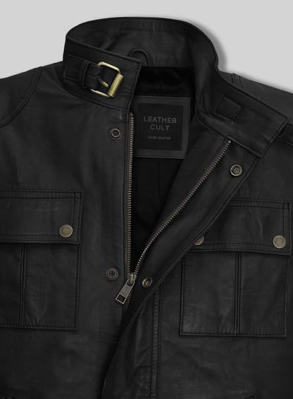 The Expendables Lee Christmas Leather Jacket