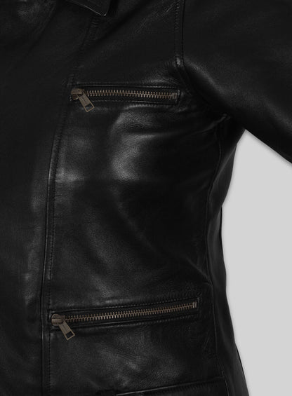Brie Larson Captain Marvel Leather Jacket