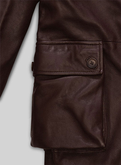 Thick Goat Brown Washed & Wax Tom Hardy Trench Coat