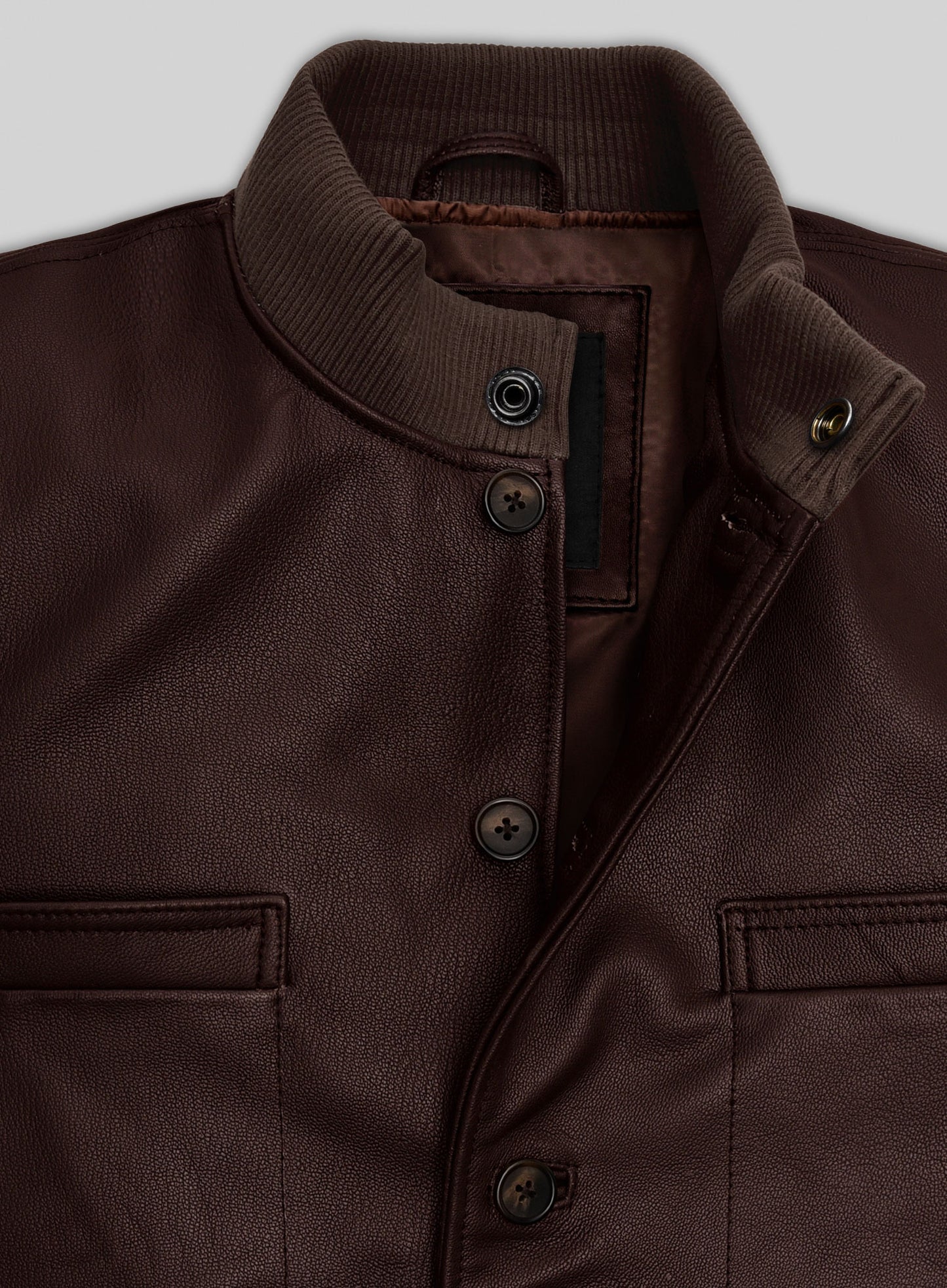 Thick Goat Dark Brown Tom Hardy Mobland Leather Jacket