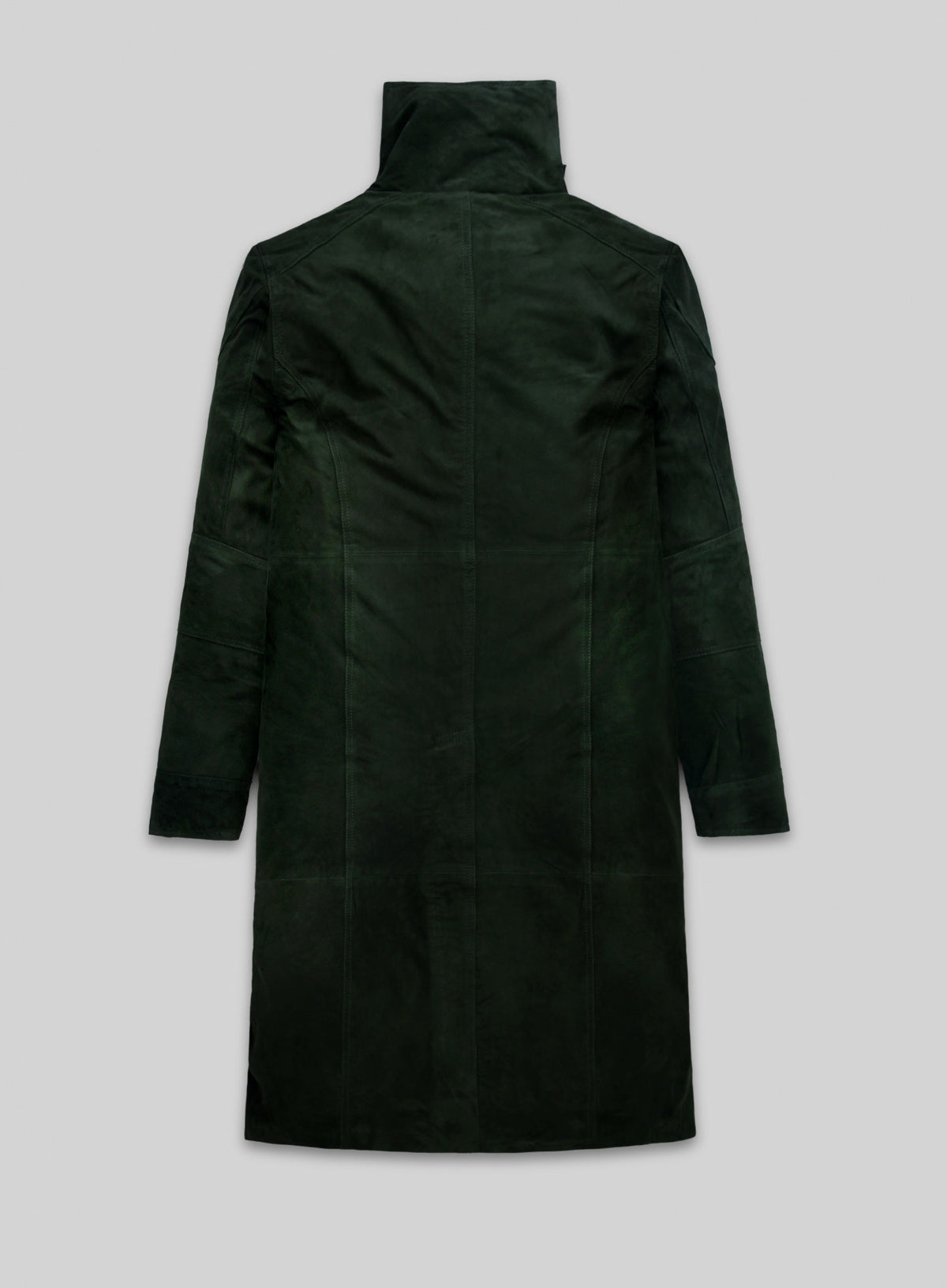 Timber Green Suede Ryan Gosling Blade Runner 2049 Long Coat