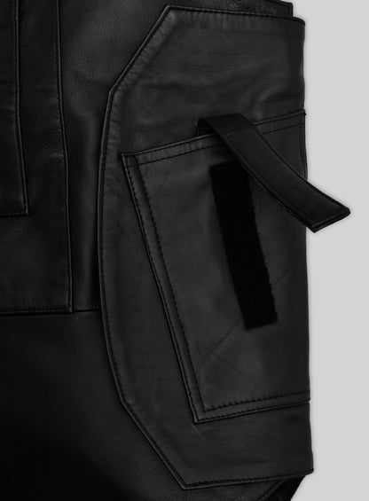 Timothee Chalamet Leather Vest