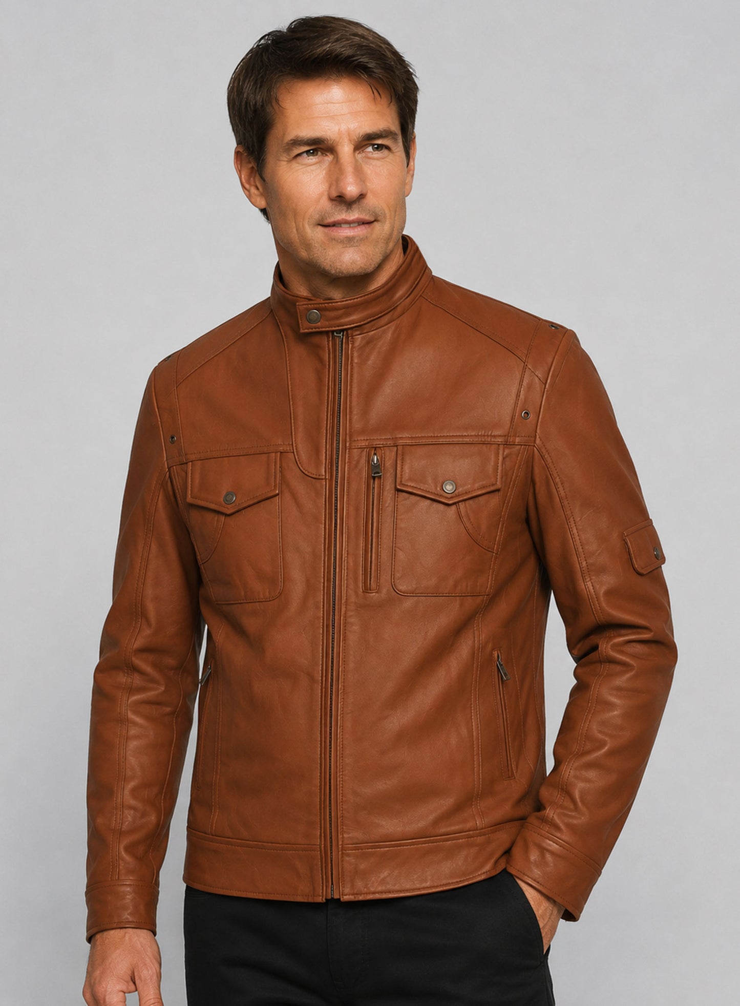 Tom Cruise Leather Jacket