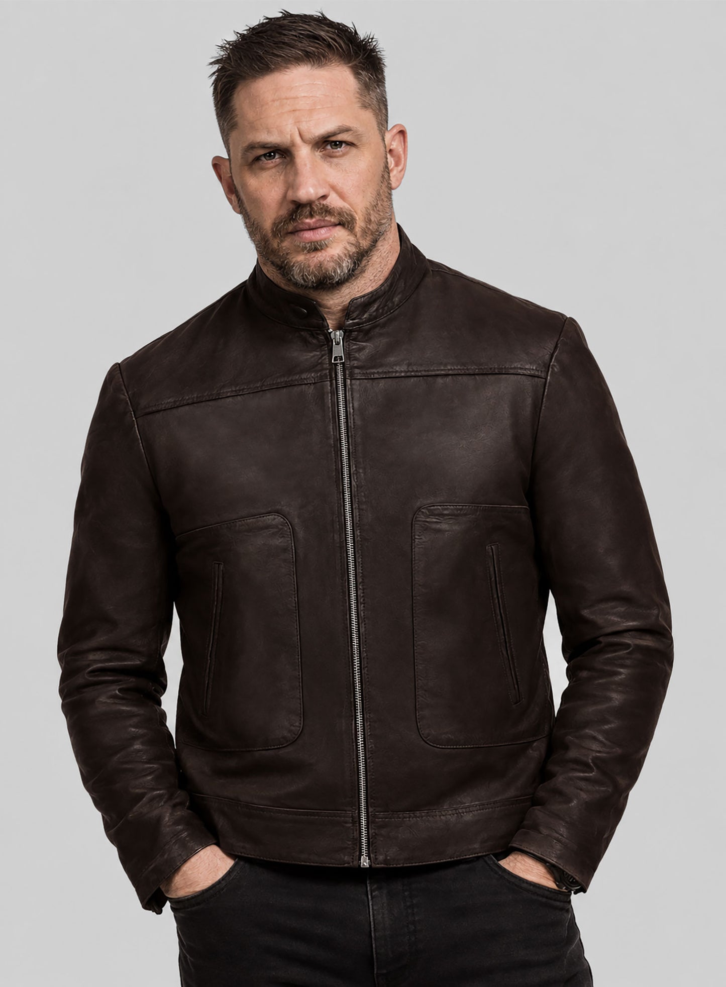 Tom Hardy This Means War Leather Jacket