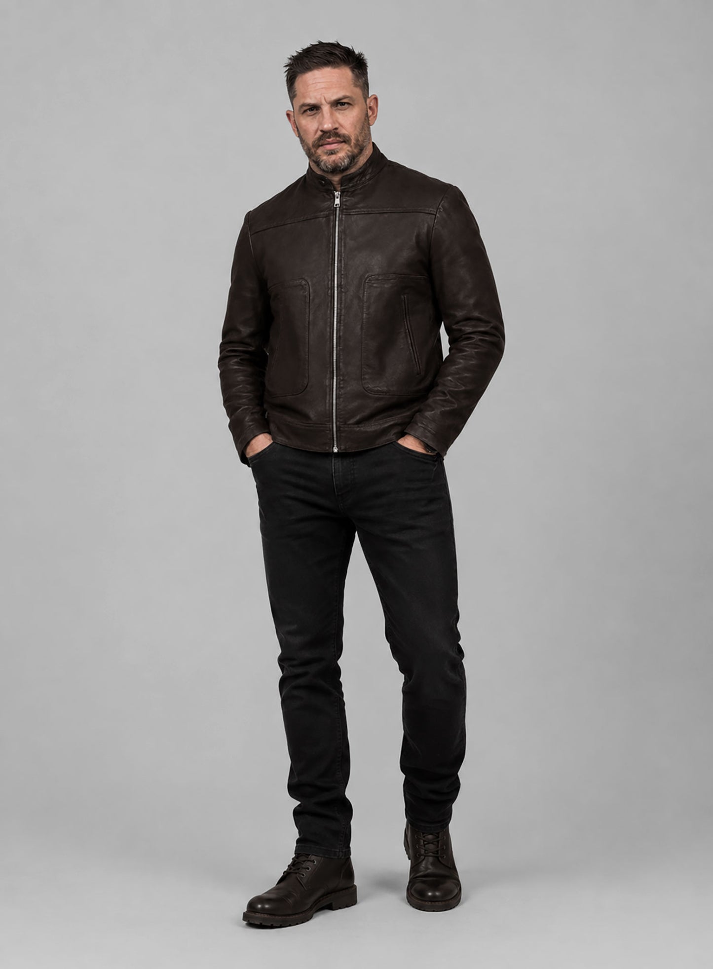 Tom Hardy This Means War Leather Jacket