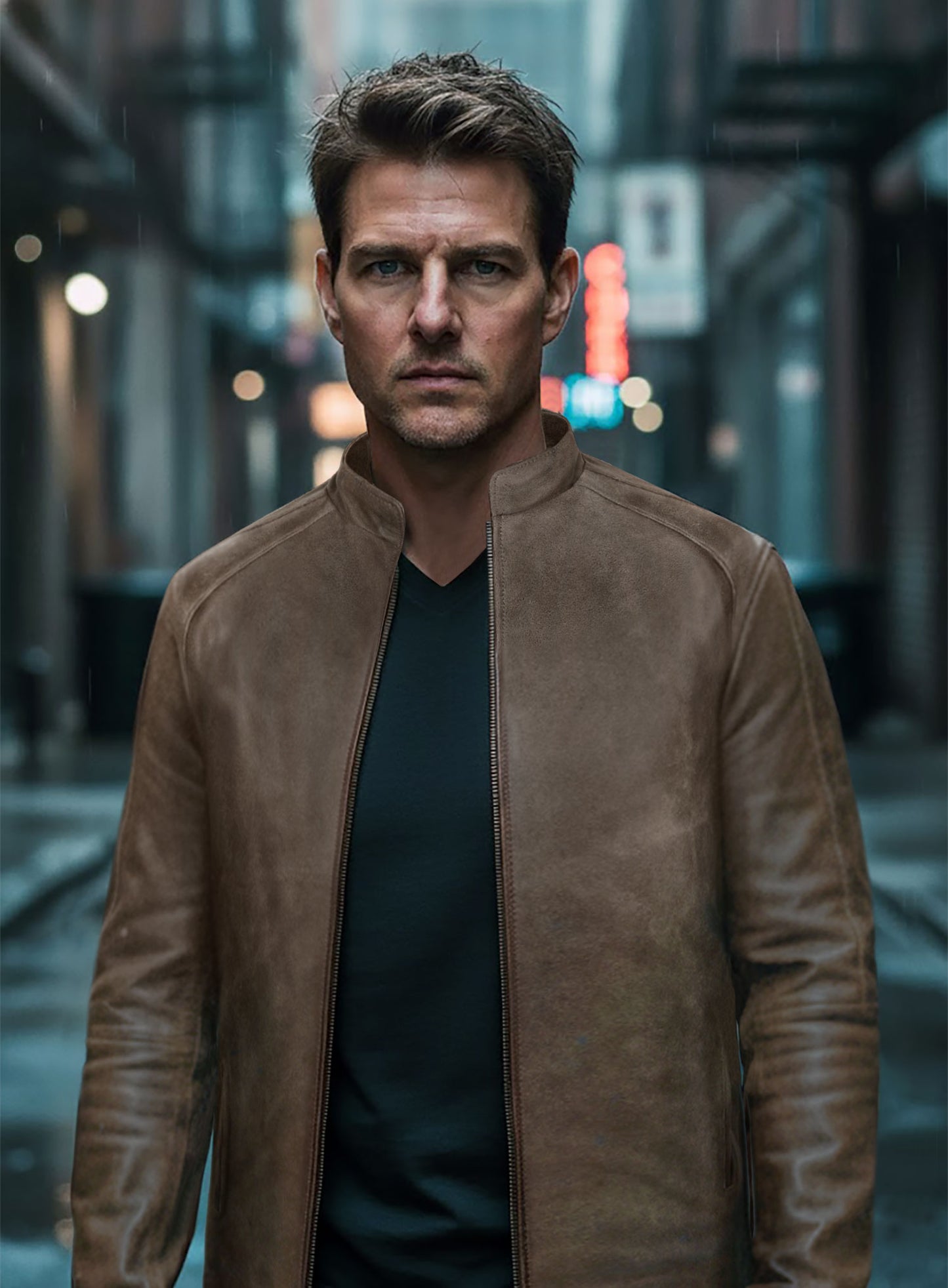 Tom Cruise Jack Reacher Leather Jacket