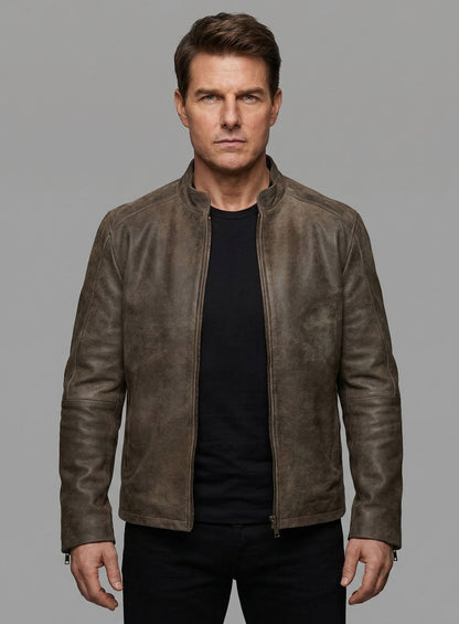 Tom Cruise Jack Reacher Leather Jacket