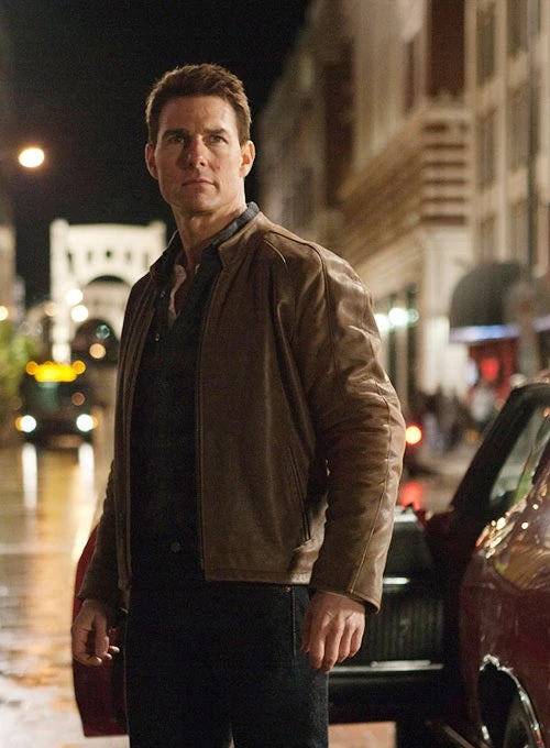 Tom Cruise Jack Reacher Leather Jacket - LeatherCult