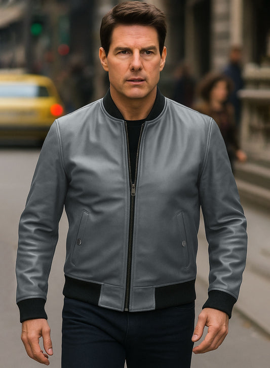 Tom Cruise Leather Jacket #2