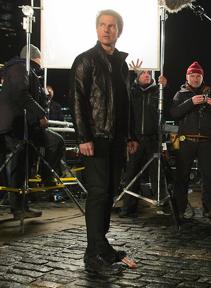 Tom Cruise Mission Impossible Rogue Nation Leather Jacket - LeatherCult