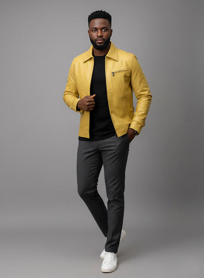 Tom Cruise Mission Impossible 4 Premiere Leather Jacket