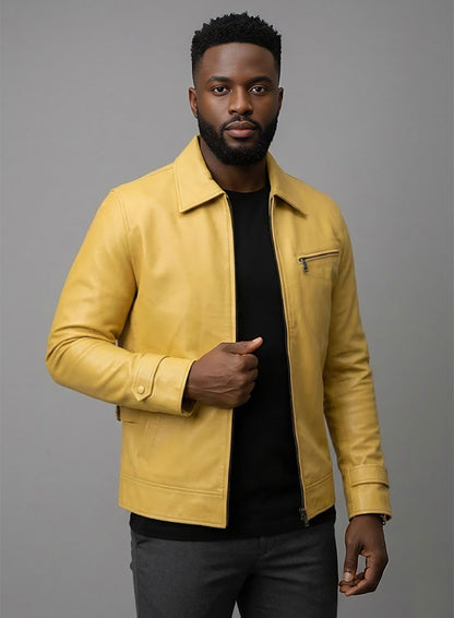 Tom Cruise Mission Impossible 4 Premiere Leather Jacket