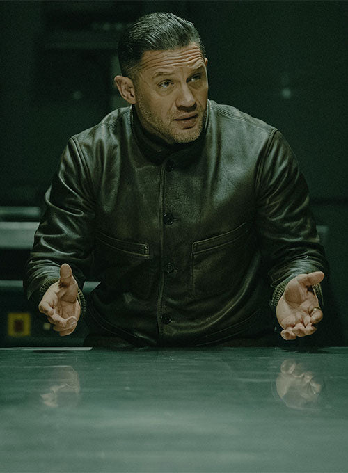 TOM HARDY MOBLAND LEATHER JACKET
