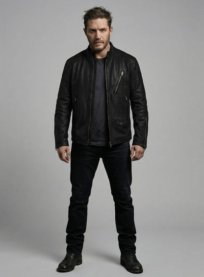Tom Hardy Venom Leather Jacket