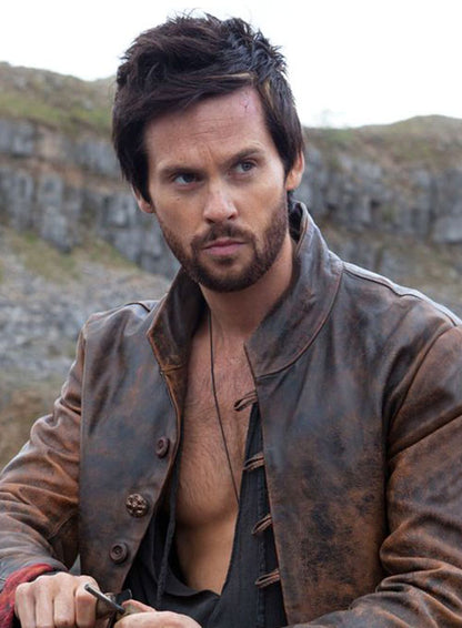 Tom Riley Da Vinci's Demons Leather Jacket - LeatherCult