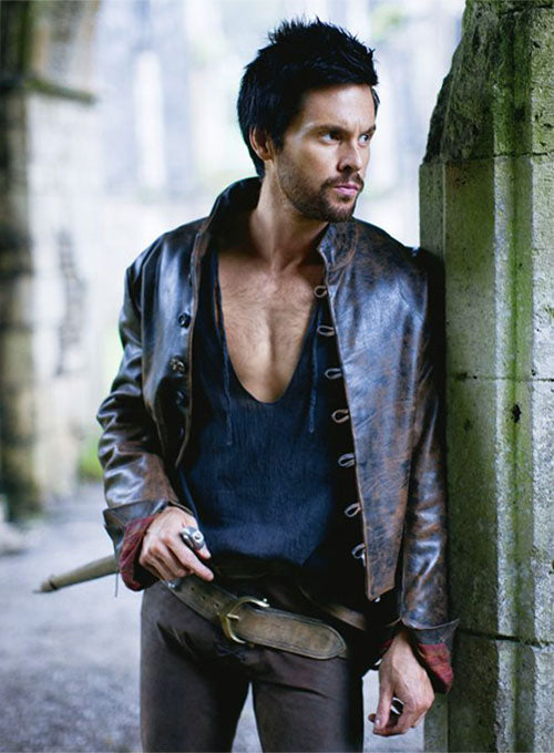 Tom Riley Da Vinci's Demons Leather Jacket - LeatherCult