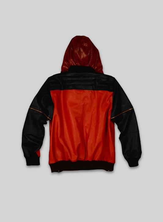 Tornado Convertible Leather Jacket