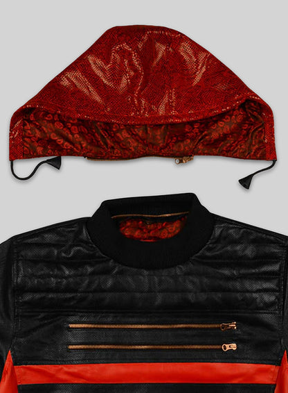 Tornado Convertible Leather Jacket