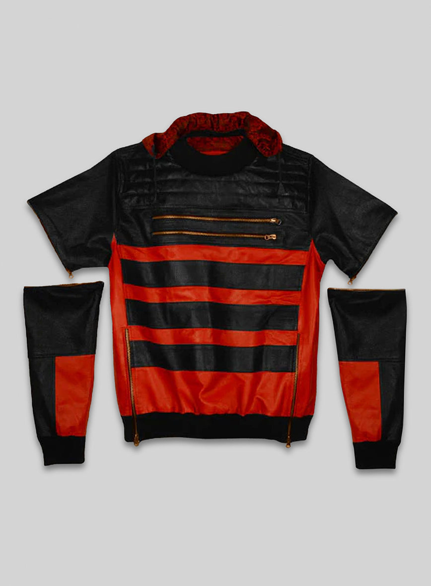 Tornado Convertible Leather Jacket