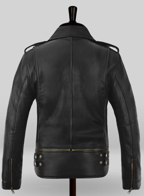 Trooper Biker Jacket - LeatherCult