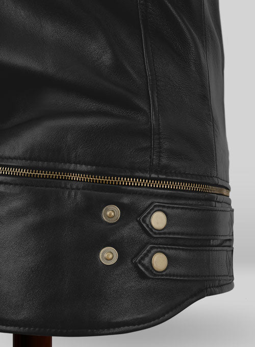 Trooper Biker Jacket - LeatherCult