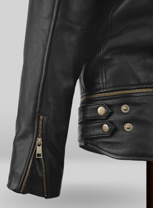 Trooper Biker Jacket - LeatherCult