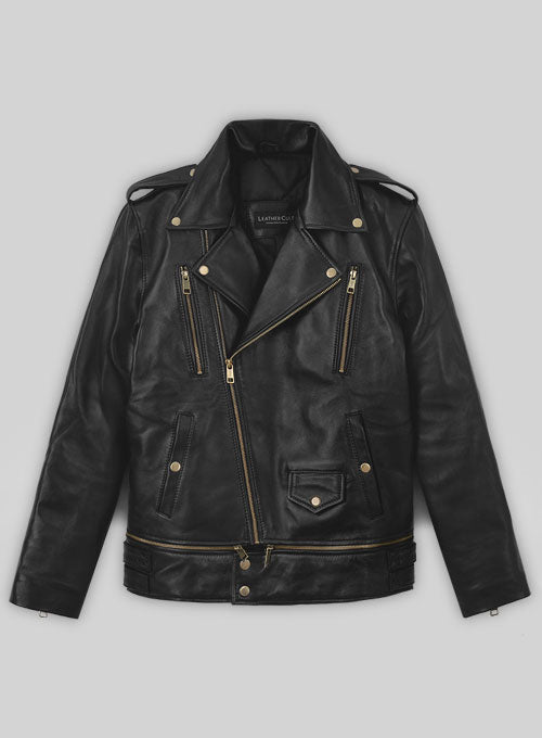 Trooper Biker Jacket - LeatherCult