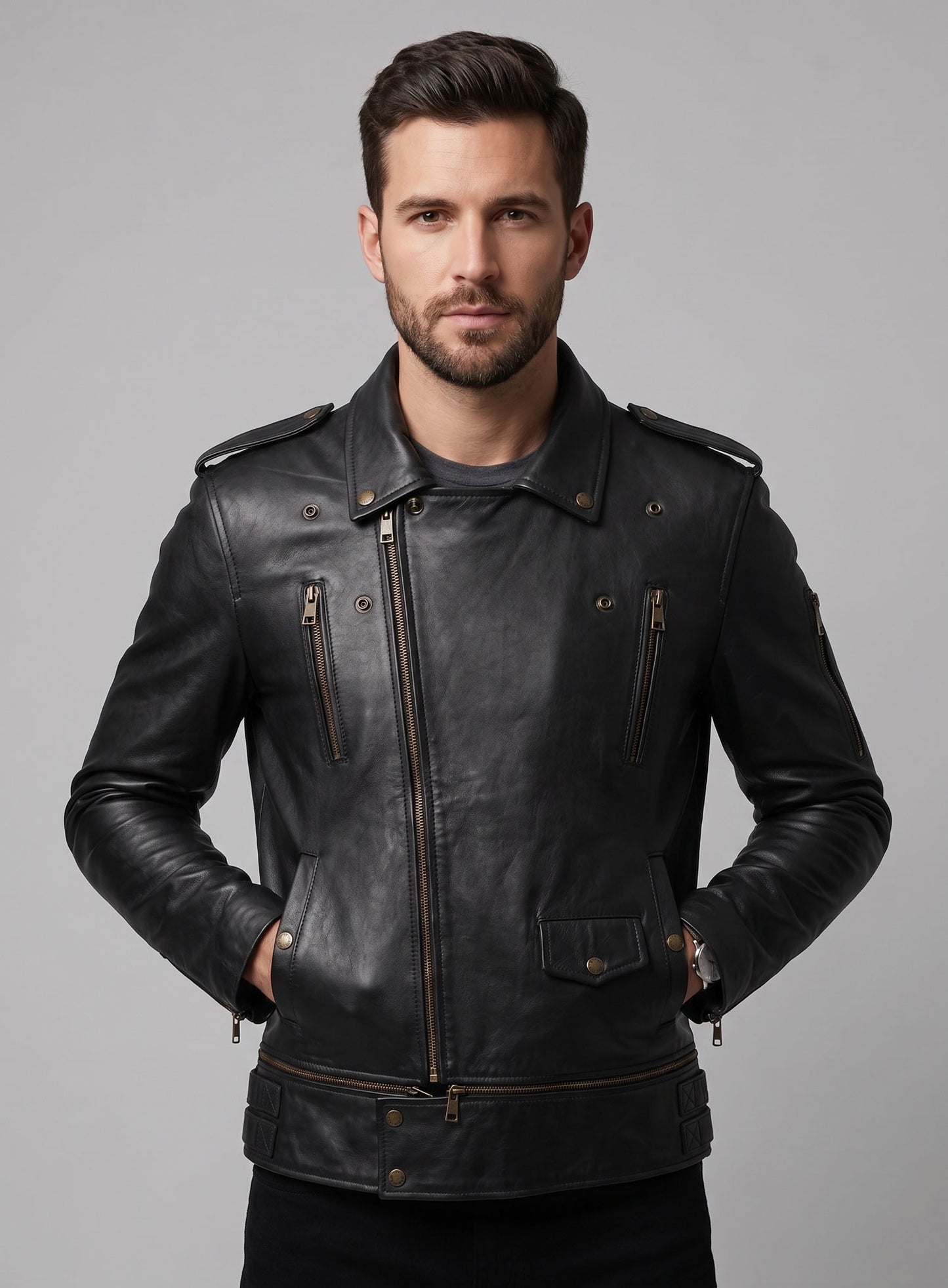 Trooper Biker Jacket